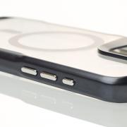 Пластиковый чехол MagSafe NEWZONE для iPhone 15 Pro Max черный