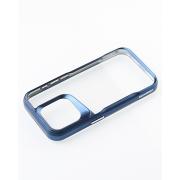 Пластиковый чехол NEWZONE для iPhone 15 Pro Max синий
