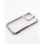 Пластиковый чехол NEWZONE для iPhone 15 Pro Max золотой