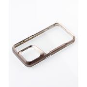 Пластиковый чехол NEWZONE для iPhone 15 Pro Max золотой