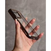 Пластиковый чехол NEWZONE для iPhone 15 Pro Max золотой