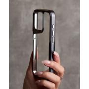 Пластиковый чехол NEWZONE для iPhone 15 Pro Max черный