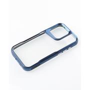 Пластиковый чехол NEWZONE для iPhone 15 Pro Max синий