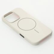 Поликарбонатный чехол Slim Ring с поддержкой MagSafe для iPhone 16 Pro natural titanium