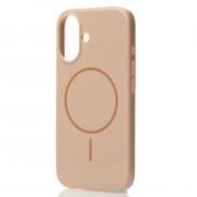 Поликарбонатный чехол Slim Ring с поддержкой MagSafe для iPhone 16 Plus desert titanium