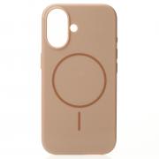 Поликарбонатный чехол Slim Ring с поддержкой MagSafe для iPhone 16 desert titanium