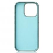 Поликарбонатный чехол Slim Ring с поддержкой MagSafe для iPhone 16 Pro wave blue