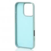 Поликарбонатный чехол Slim Ring с поддержкой MagSafe для iPhone 16 Pro wave blue