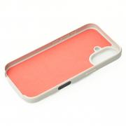 Поликарбонатный чехол Slim Ring с поддержкой MagSafe для iPhone 16 natural titanium