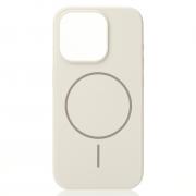 Поликарбонатный чехол Slim Ring с поддержкой MagSafe для iPhone 15 natural titanium