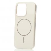 Поликарбонатный чехол Slim Ring с поддержкой MagSafe для iPhone 15 natural titanium