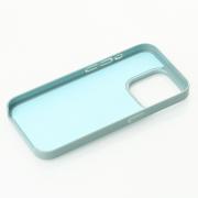 Поликарбонатный чехол Slim Ring с поддержкой MagSafe для iPhone 15 wave blue