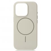 Поликарбонатный чехол Slim Ring с поддержкой MagSafe для iPhone 16 Pro natural titanium