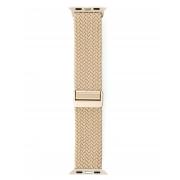 Ремешок для Apple Watch "Nylon Braided Magnetic" 42/44/45/46/49 мм starlight