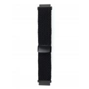 Ремешок для часов UNIVERSAL "Nylon Braided Magnetic" 20 мм black