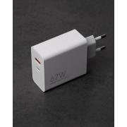 Сетевое зарядное устройство (Адаптер) GaN / PD+QC3.0 / 67W (MDY-12E-EF) белый