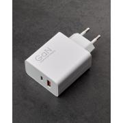 Сетевое зарядное устройство (Адаптер) GaN / PD+QC3.0 / 67W (MDY-12E-EF) белый