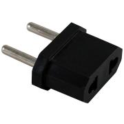 Сетевой переходник Евро черный