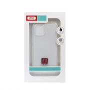 Силиконовый чехол XO K01 для iPhone 13 (6.1) (anti-fall w/rope hole/skid) прозрачный