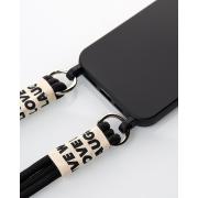 Силиконовый чехол CORD для iPhone 15 черный