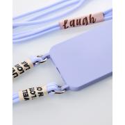 Силиконовый чехол CORD для iPhone 15 фиалковый