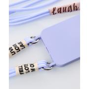 Силиконовый чехол CORD для iPhone 15 фиалковый