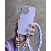 Силиконовый чехол CORD для iPhone 15 фиалковый
