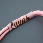 Силиконовый чехол CORD для iPhone 15 розовый