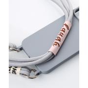 Силиконовый чехол CORD для iPhone 15 серый