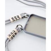 Силиконовый чехол CORD для iPhone 15 серый