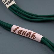 Силиконовый чехол CORD для iPhone 15 темно-зеленый