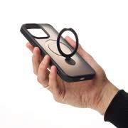 Силиконовый чехол MagSafe 360 для iPhone 11 Pro Max черный