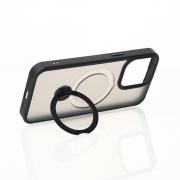 Силиконовый чехол MagSafe 360 для iPhone 11 Pro Max черный