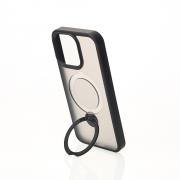 Силиконовый чехол MagSafe 360 для iPhone 11 Pro Max черный