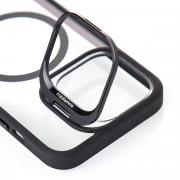 Силиконовый чехол MagSafe CAMERA GLASS PROTECTION для iPhone 14 черный