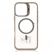 Силиконовый чехол MagSafe CAMERA GLASS PROTECTION для iPhone 16 серый