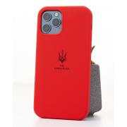 Силиконовый чехол Original pack SOFT для iPhone 12 Pro Max (ТРИЗУБ) красный