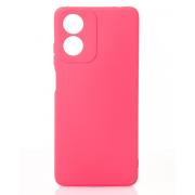 Силиконовый чехол SOFT Silicone Case для Motorola G04 (без лого) малиновый