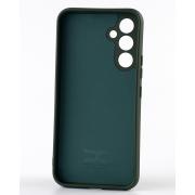 Силиконовый чехол SOFT Silicone Case для Samsung A34 (без лого) темно-зеленый