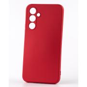 Чохол Soft Silicone Case для Samsung A34 (червоний, мікрофібра)