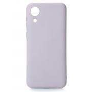 Силиконовый чехол SOFT Silicone Case для Samsung A03 Core (без лого) глициния