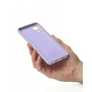 Силиконовый чехол SOFT Silicone Case для Samsung A03 Core (без лого) глициния