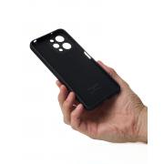 Силиконовый чехол SOFT Silicone Case для Xiaomi Redmi 12 (без лого) черный