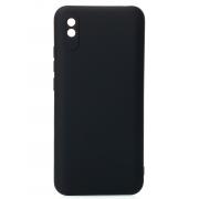 Силиконовый чехол SOFT Silicone Case для Xiaomi Redmi 9A/9i Sport/9a Sport (без лого) черный
