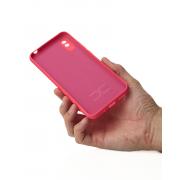 Силиконовый чехол SOFT Silicone Case для Xiaomi Redmi 9A/9i Sport/9a Sport (без лого) малиновый