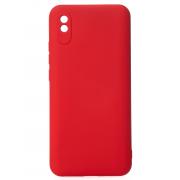 Силиконовый чехол SOFT Silicone Case для Xiaomi Redmi 9A/9i Sport/9a Sport (без лого) красный
