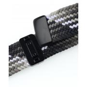 Ремешок для часов UNIVERSAL "Nylon Braided Magnetic" 22 мм black and white
