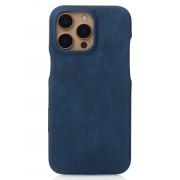 Чехол LEATHER Case для iPhone 16 Pro denim