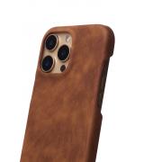 Чехол LEATHER Case для iPhone 16 Pro Max brown