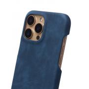 Чехол LEATHER Case для iPhone 16 Pro Max denim
